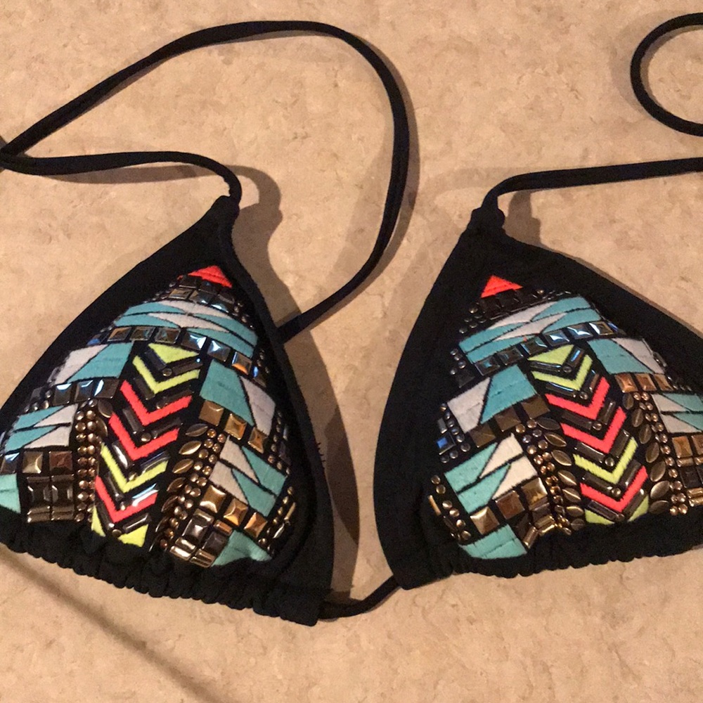 Tribal bikini top
